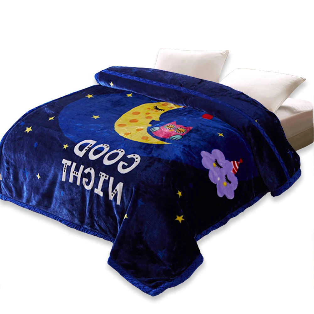 Heavy Korean Faux Mink Fleece Blanket,2KG-4KG Reversible Silky Soft Plush Warm Blanket for Autumn Winter (Queen, Flower) 
Heavy Korean Faux Mink Fleece Blanket,2KG-4KG Reversible Silky Soft Plush Warm Blanket for Autumn Winter (Queen, Flower)