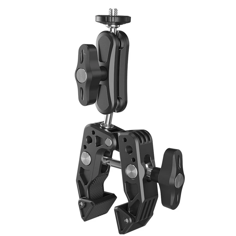 Portable Aluminum Alloy Car Tube Clip Mobile Phone Expansion Bracket Replacement Spare Parts For Gopro Power Crab Claw Pea Pod
Portable Aluminum Alloy Car Tube Clip Mobile Phone Expansion Bracket Replacement Spare Parts For Gopro Power Crab Claw Pea Pod