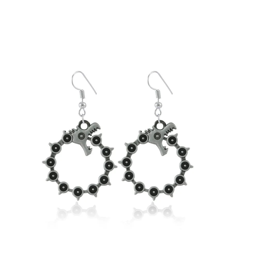 Japanese Anime The Seven Deadly Sins Earring Accessories Meliodas Dragon Tattoo Alloy Ear Drop for Men Women Jewelry Wholesale
Japanese Anime The Seven Deadly Sins Earring Accessories Meliodas Dragon Tattoo Alloy Ear Drop for Men Women Jewelry Wholesale