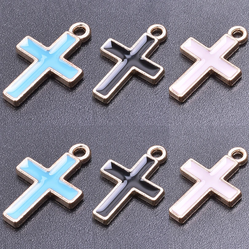 30pcs/Lot Mixed Enamel Pendants Cross Charms For Jewelry Making Supplies Women Men Accessories DIY Necklace Earrings Charm Bulk
30pcs/Lot Mixed Enamel Pendants Cross Charms For Jewelry Making Supplies Women Men Accessories DIY Necklace Earrings Charm Bulk
