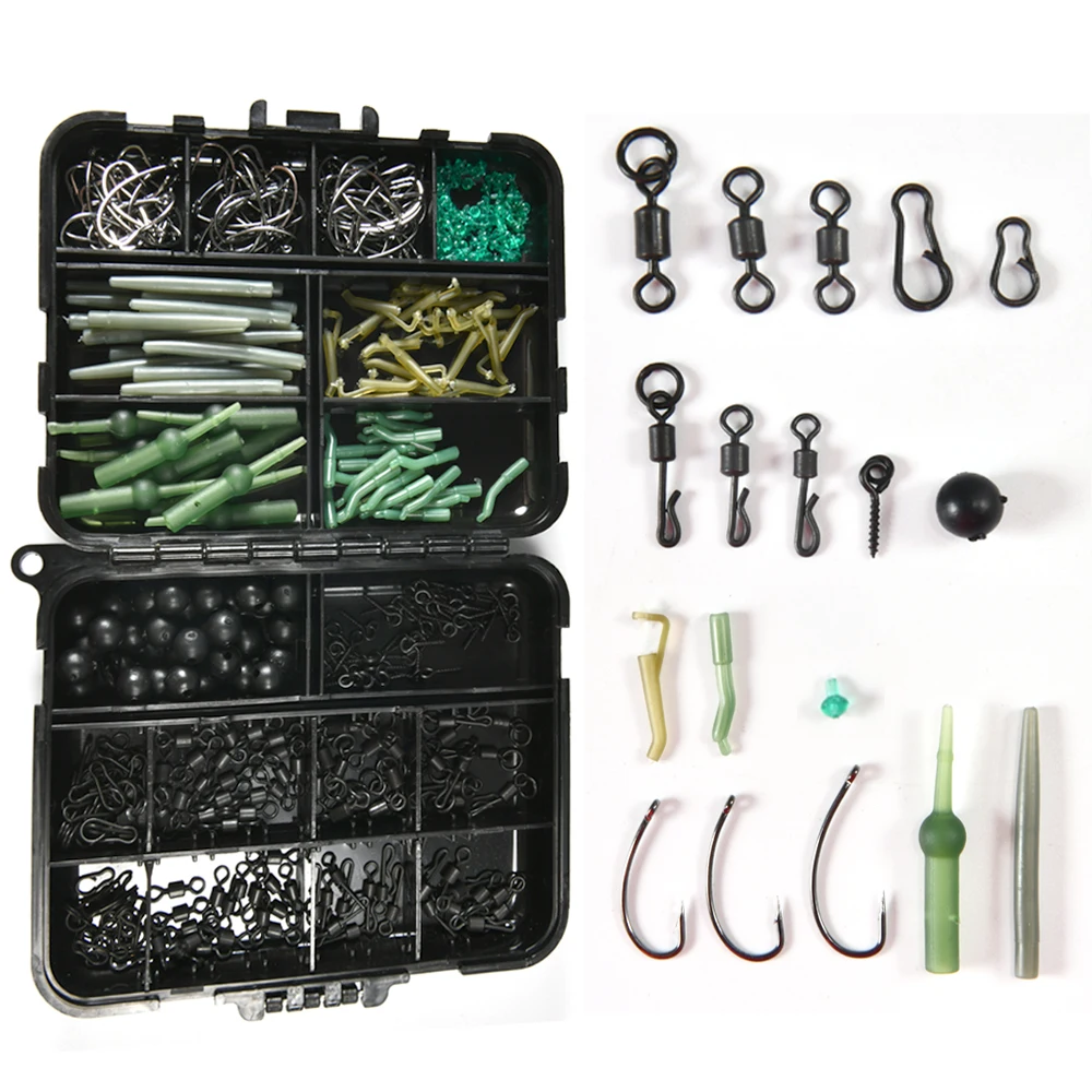 420 Pieces European Carp Fishing Accessories Set Hook Block Bean Turn Ring Fishing Tackle Fishing Gear Tackle and Line
420 Pieces European Carp Fishing Accessories Set Hook Block Bean Turn Ring Fishing Tackle Fishing Gear Tackle and Line
