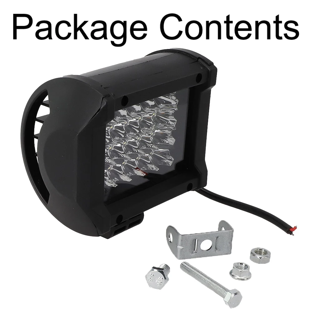 1pc 4inch 72W LED Work Light Bar Sport Combo Lamp Offroad Driving Truck 6000K White DC 9~30V With 304 Stainless Steel Bracket
1pc 4inch 72W LED Work Light Bar Sport Combo Lamp Offroad Driving Truck 6000K White DC 9~30V With 304 Stainless Steel Bracket