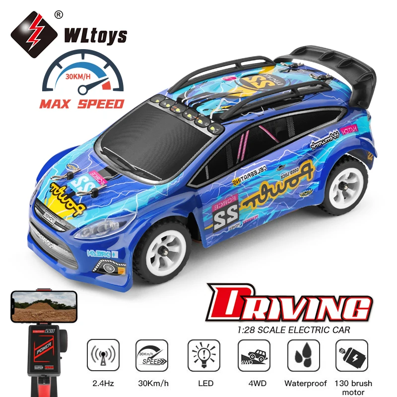 WLtoys 284010 1:28 4WD RC Car with LED Lights 2.4G Radio Remote Control Car Off-Road Drift Monster Trucks Toys for Kids 2023 New
WLtoys 284010 1:28 4WD RC Car with LED Lights 2.4G Radio Remote Control Car Off-Road Drift Monster Trucks Toys for Kids 2023 New