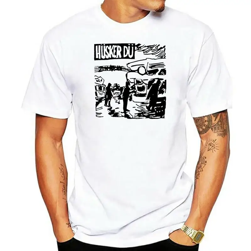 

Футболка Husker Du футболка серый дизайн хардкор панк альтернатива рок с длинным рукавом Hoddies унисекс hoddie футболка с коротким рукавом Fr