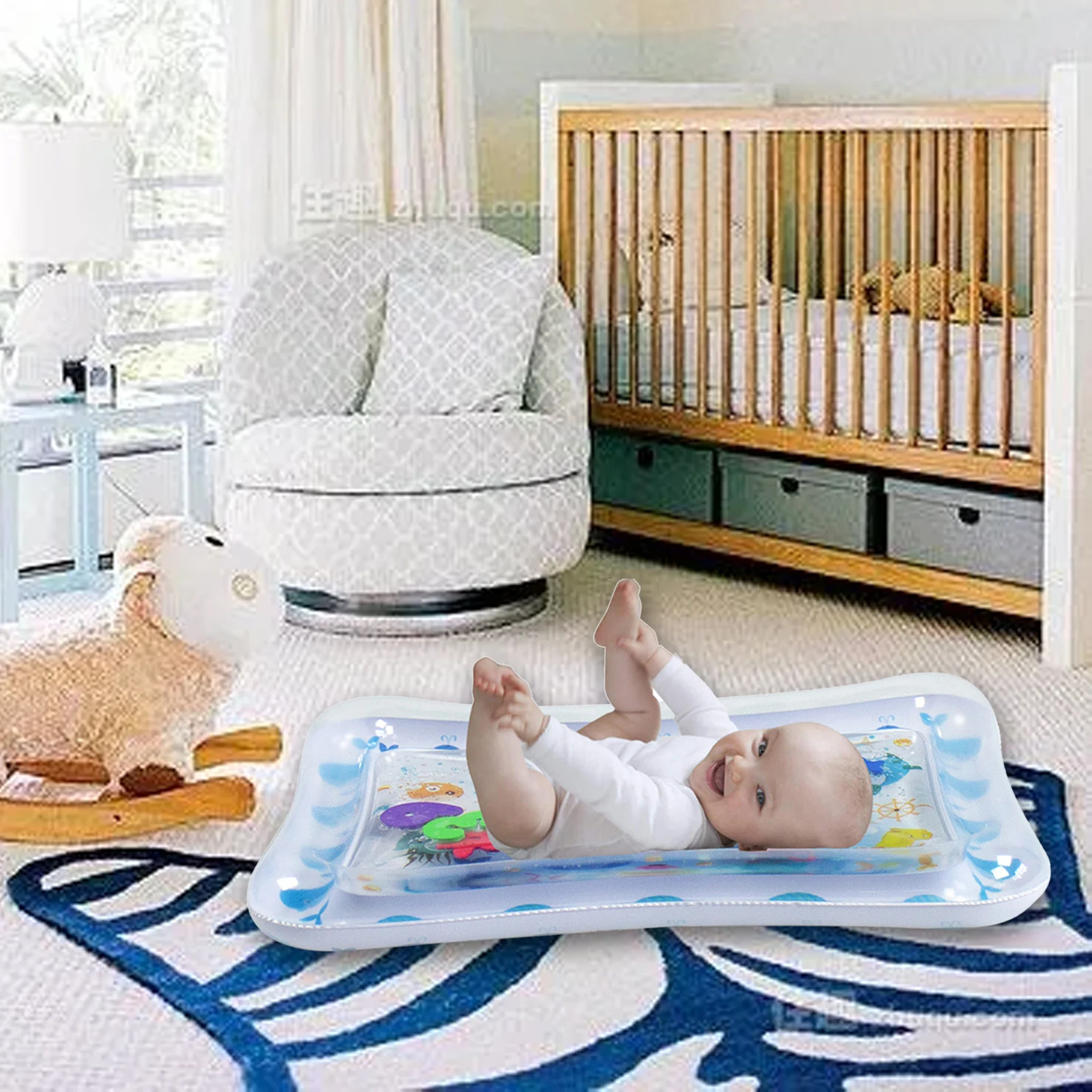 Baby Water Mat Infant Toy Gift Activity Play Mat Infant Toy For Newborn Boy Girl Inflatable Water Pad Water Entertainment
Baby Water Mat Infant Toy Gift Activity Play Mat Infant Toy For Newborn Boy Girl Inflatable Water Pad Water Entertainment
