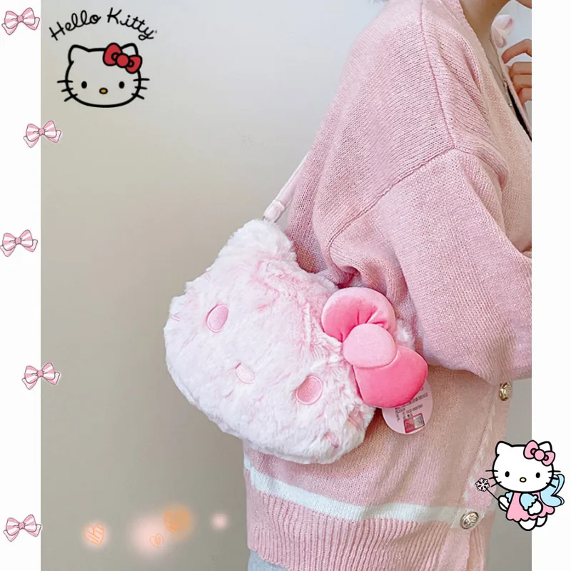 Plush Hello Kitty Messenger Bag Girl Child Winter Cartoon Kawaii Soft One Shoulder Backpack Anime Cosplay Jk Accessories Gifts
Plush Hello Kitty Messenger Bag Girl Child Winter Cartoon Kawaii Soft One Shoulder Backpack Anime Cosplay Jk Accessories Gifts