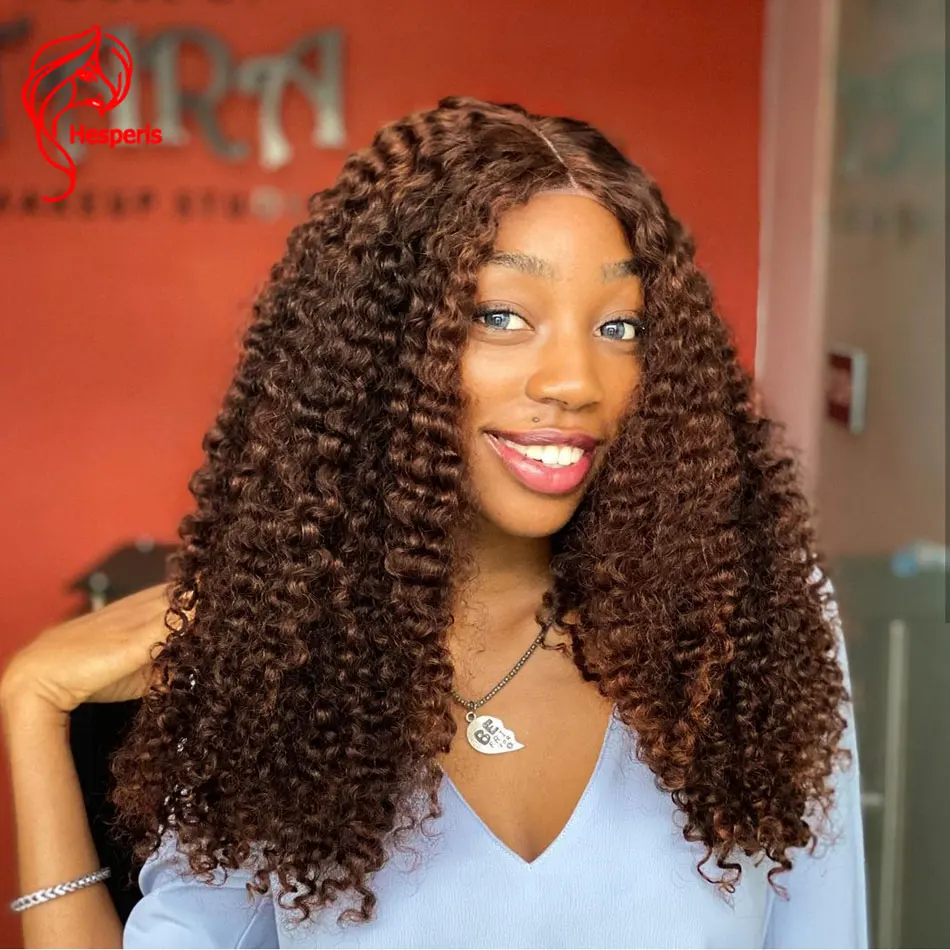 Hesperis 13x1 Deep Part Human Hair Curly Wigs Brazilian Remy #4 Brown T Part Long Curly Glueless Wigs For Black Women
Hesperis 13x1 Deep Part Human Hair Curly Wigs Brazilian Remy #4 Brown T Part Long Curly Glueless Wigs For Black Women