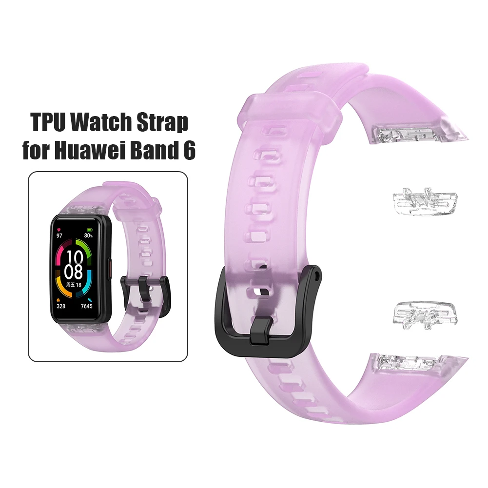 For HUAWEI Band 6 Watch Strap Soft TPU Wristband Replacement Belts Sports Wristband for huawei honor band 6 Strap Accessories
For HUAWEI Band 6 Watch Strap Soft TPU Wristband Replacement Belts Sports Wristband for huawei honor band 6 Strap Accessories