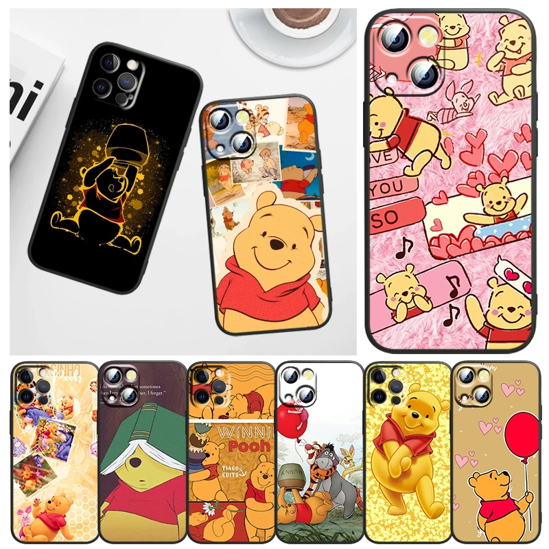 Phone Case For Apple iPhone 14 13 12 11 mini 8 7 6 XS XR X SE 2020 Pro Max Plus Funda Disney Winnie the Pooh Black Cover
Phone Case For Apple iPhone 14 13 12 11 mini 8 7 6 XS XR X SE 2020 Pro Max Plus Funda Disney Winnie the Pooh Black Cover