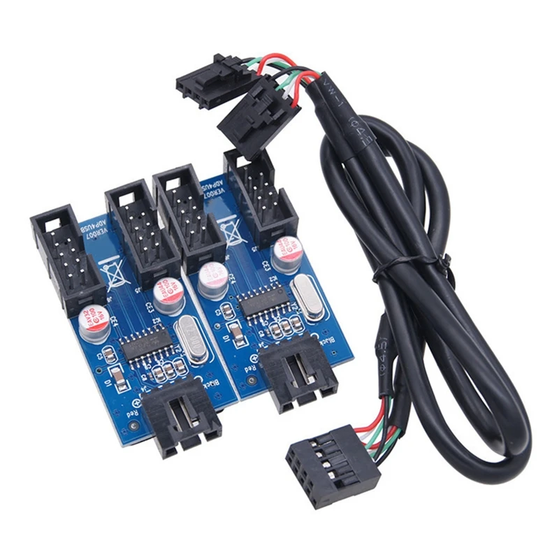 9Pin USB Header Extension Cable Card Desktop 9-Pin USB HUB USB 2.0 9 Pin Connector Adapter
9Pin USB Header Extension Cable Card Desktop 9-Pin USB HUB USB 2.0 9 Pin Connector Adapter