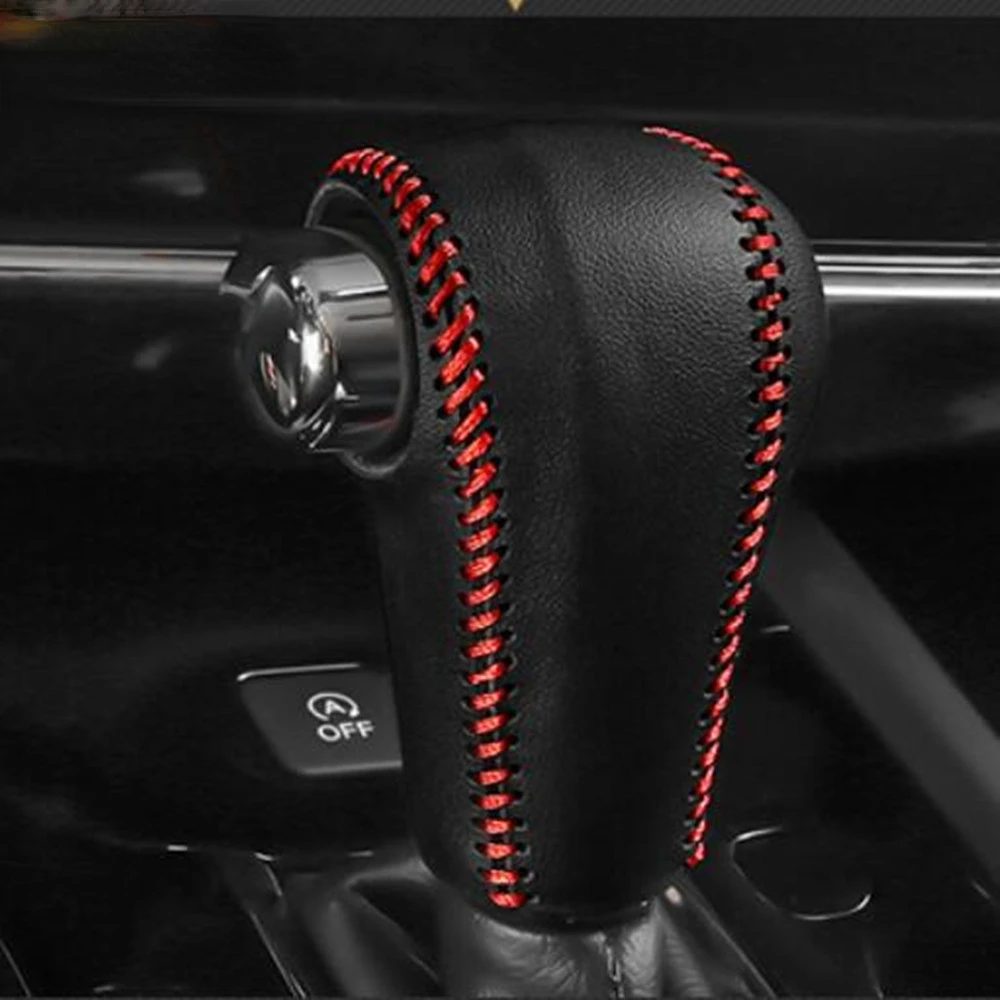 AT Car Gear Head Shift Collars for Honda for Vezel for HRV HR-V 2014 - 2020 Leather Shift Knob Protection Cover Accessories
AT Car Gear Head Shift Collars for Honda for Vezel for HRV HR-V 2014 - 2020 Leather Shift Knob Protection Cover Accessories