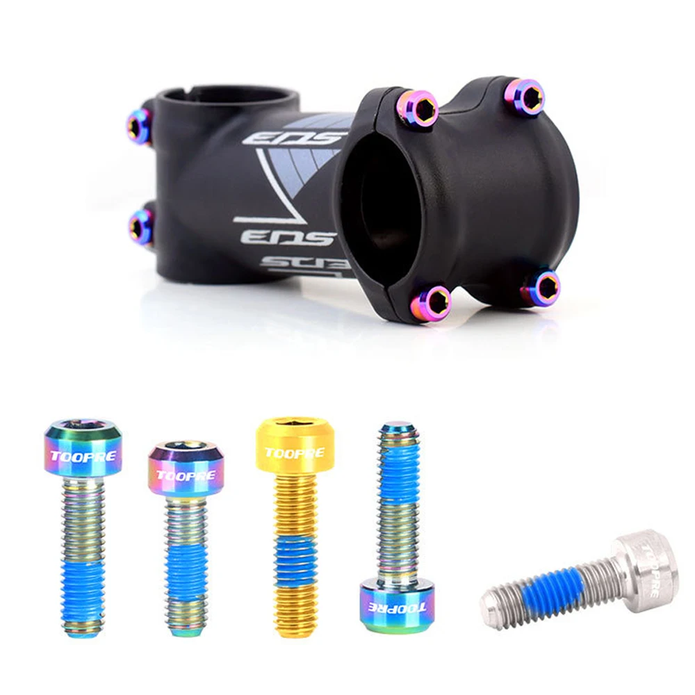 Vxm Mountain Bike Handle Screw TC4 Titanium Alloy M5x16/M5 * 18 Road Bicycle Seat Tube Clamp Ring Fixed
Vxm Mountain Bike Handle Screw TC4 Titanium Alloy M5x16/M5 * 18 Road Bicycle Seat Tube Clamp Ring Fixed