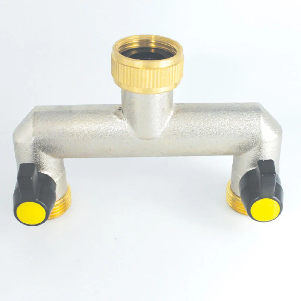 3/4 Inch 2 Way Brass Tap Splitter Garden Hose Tap Splitter Connection Outdoor Faucet Watering Connector Distributor
3/4 Inch 2 Way Brass Tap Splitter Garden Hose Tap Splitter Connection Outdoor Faucet Watering Connector Distributor