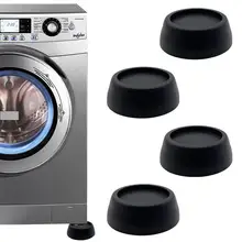 Anti Vibration Pads For Washing Machine 4Pcs Prevent Your Washer And Dryer From Walking And Reduce Noise High Friction Hard