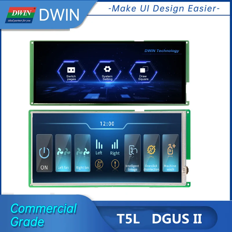 DWIN 10,4 дюймов 600 Nit Arduino ЖК-дисплей 1600*720 разрешение подключение к ESP32 PLC dmg16720c104 _ 03w
DWIN 10,4 дюймов 600 Nit Arduino ЖК-дисплей 1600*720 разрешение подключение к ESP32 PLC dmg16720c104 _ 03w