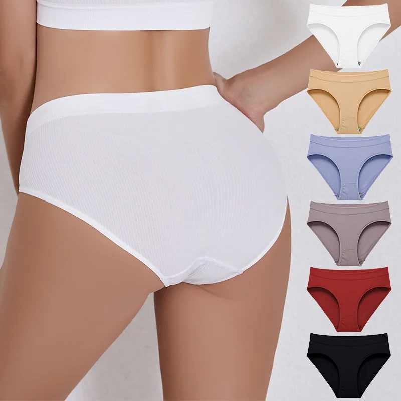 Women's Cotton Panties 1Pcs Soft Striped Women Underpants Solid Girls Briefs Sexy Female Lingerie M-XL Girl Comfort Underwear
Women's Cotton Panties 1Pcs Soft Striped Women Underpants Solid Girls Briefs Sexy Female Lingerie M-XL Girl Comfort Underwear