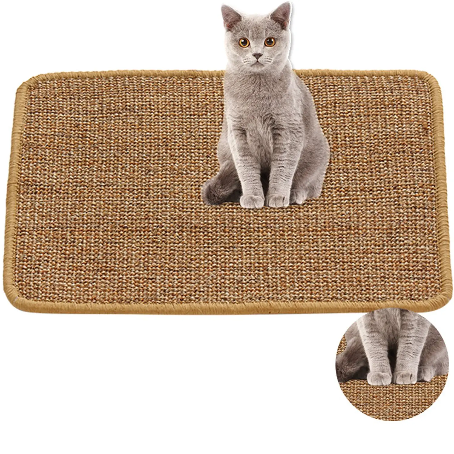 Cat Scratcher Sisal Mat Board Cat Scratch for Sharpen Nails Scraper Cats Tree Cat Toys Chair Table Sofa Mats Furniture Protector
Cat Scratcher Sisal Mat Board Cat Scratch for Sharpen Nails Scraper Cats Tree Cat Toys Chair Table Sofa Mats Furniture Protector