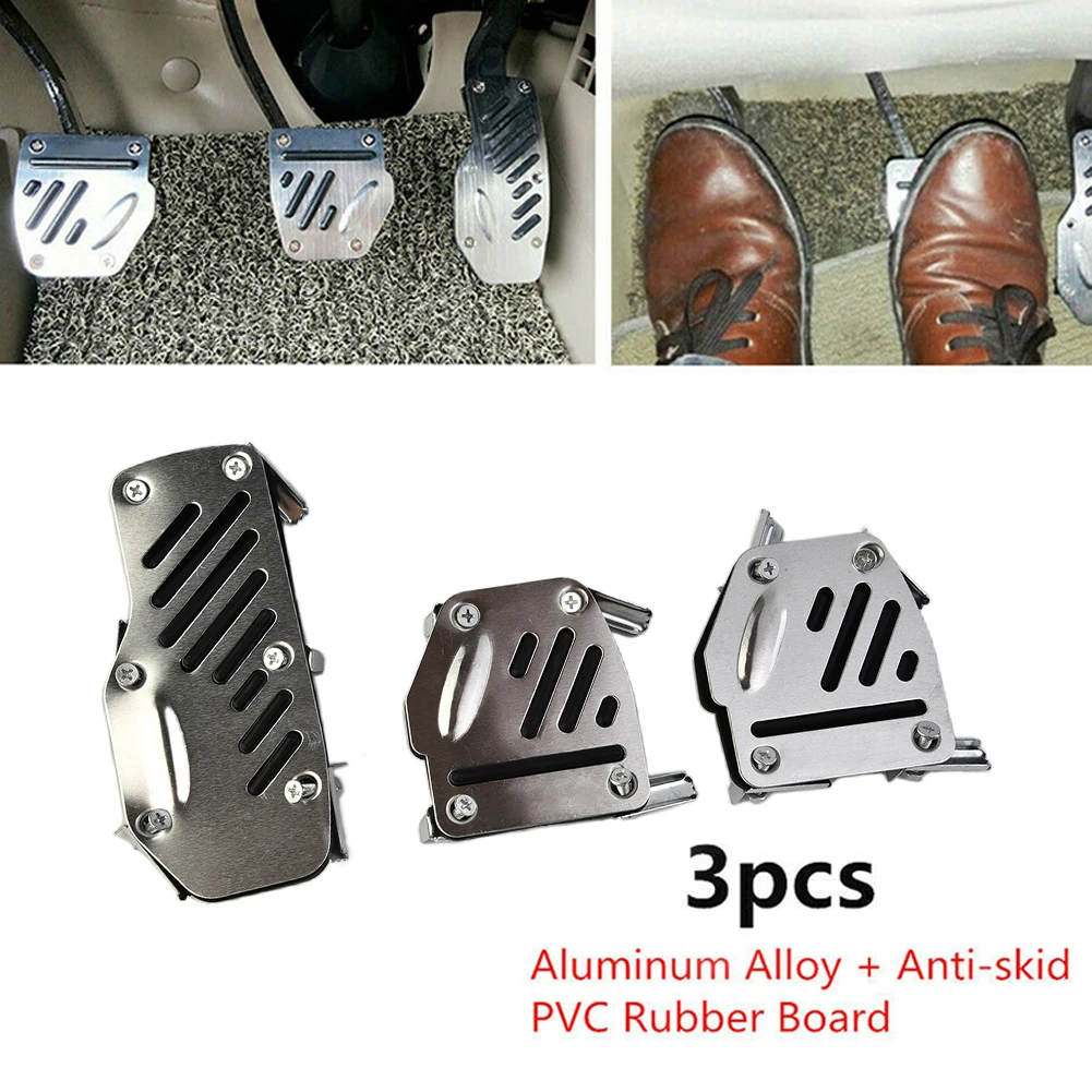 Clutch Set Kit Foot Pedals Manual Transmission Universal Silver Black Silver+Black Car Accelerator Brake Non-slip
Clutch Set Kit Foot Pedals Manual Transmission Universal Silver Black Silver+Black Car Accelerator Brake Non-slip