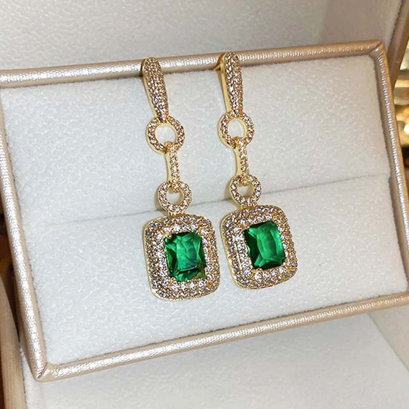 Роскошные Изящные женские висячие серьги в винтажном стиле женские аксессуары с ярким оформлением элегантные женские ювелирные изделия в подарок