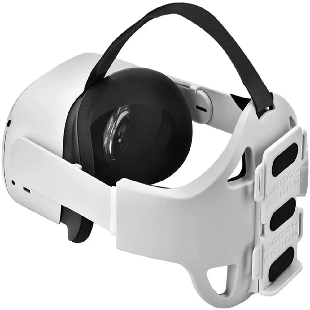 

Регулируемый ремешок для головы, сменные игровые аксессуары для очков виртуальной реальности премиум-класса с держателем аккумулятора, совместимые с Meta Quest 3