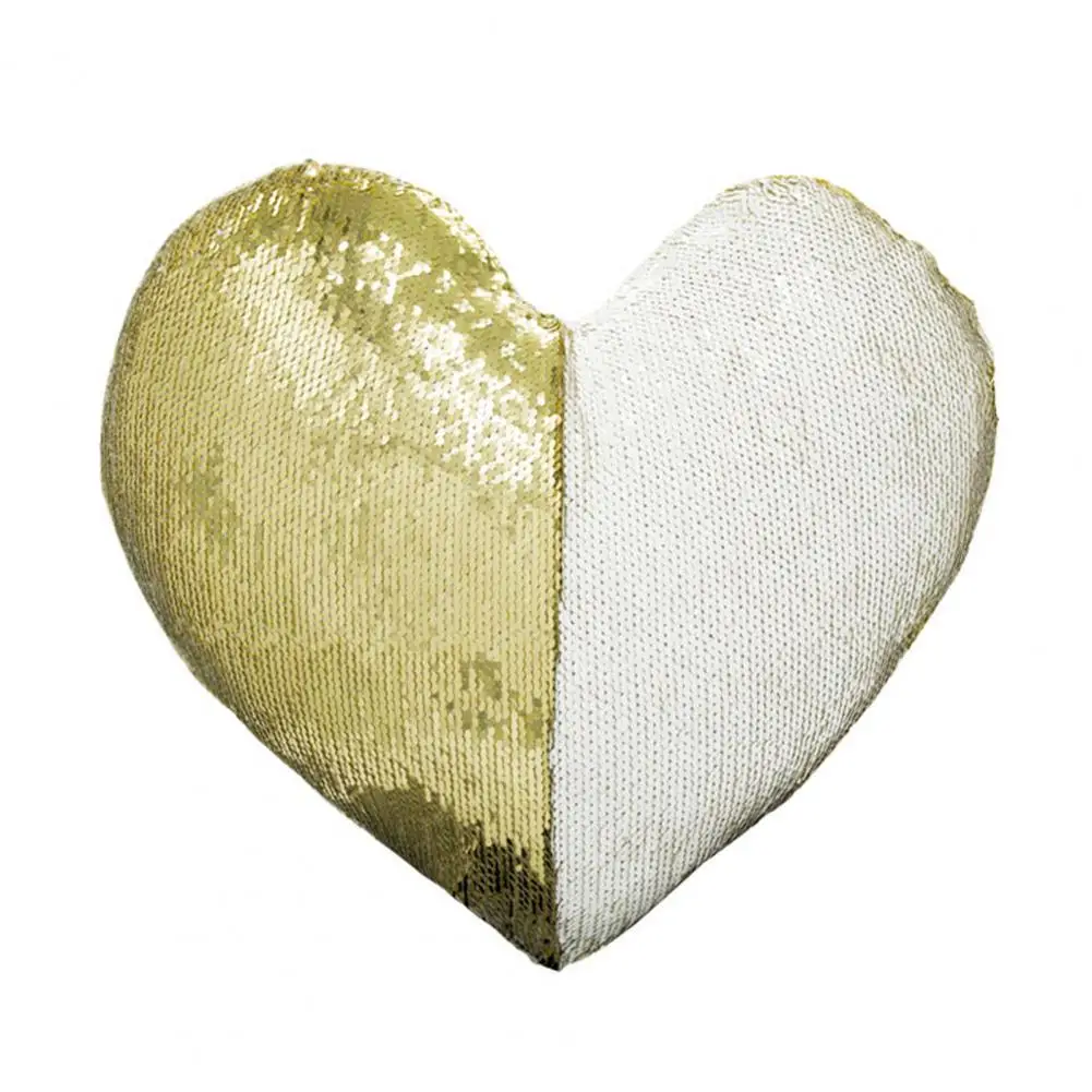 Decorative Flannel Design in The Back Sequins Love Heart Shape Pillowcase for Sofa
Decorative Flannel Design in The Back Sequins Love Heart Shape Pillowcase for Sofa