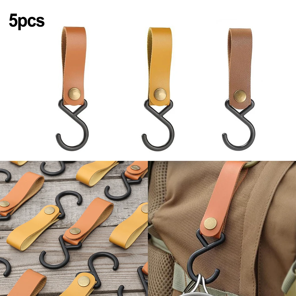 5* Outdoor Camping Hiking Hook Camping Hanger S-Shaped Leather Backpack Keychain Camping Equipments Accessories
5* Outdoor Camping Hiking Hook Camping Hanger S-Shaped Leather Backpack Keychain Camping Equipments Accessories
