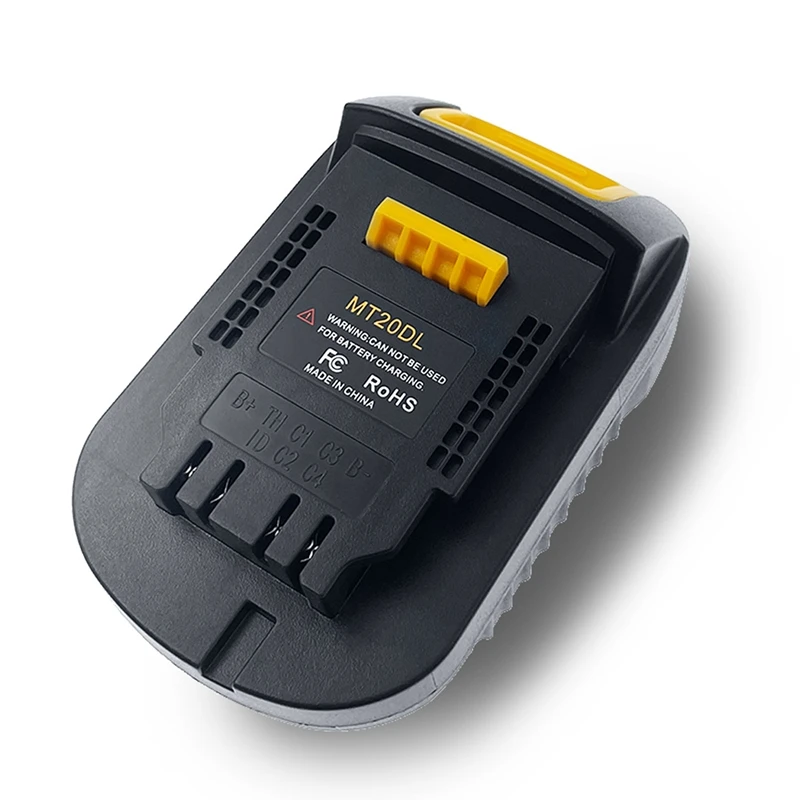 MT20DL Battery Adapter For Makita 18V Convert To For Dewa 18V 20V Tools For Makita Bl1830 Bl1860 Bl1815 Li-Ion Battery
MT20DL Battery Adapter For Makita 18V Convert To For Dewa 18V 20V Tools For Makita Bl1830 Bl1860 Bl1815 Li-Ion Battery