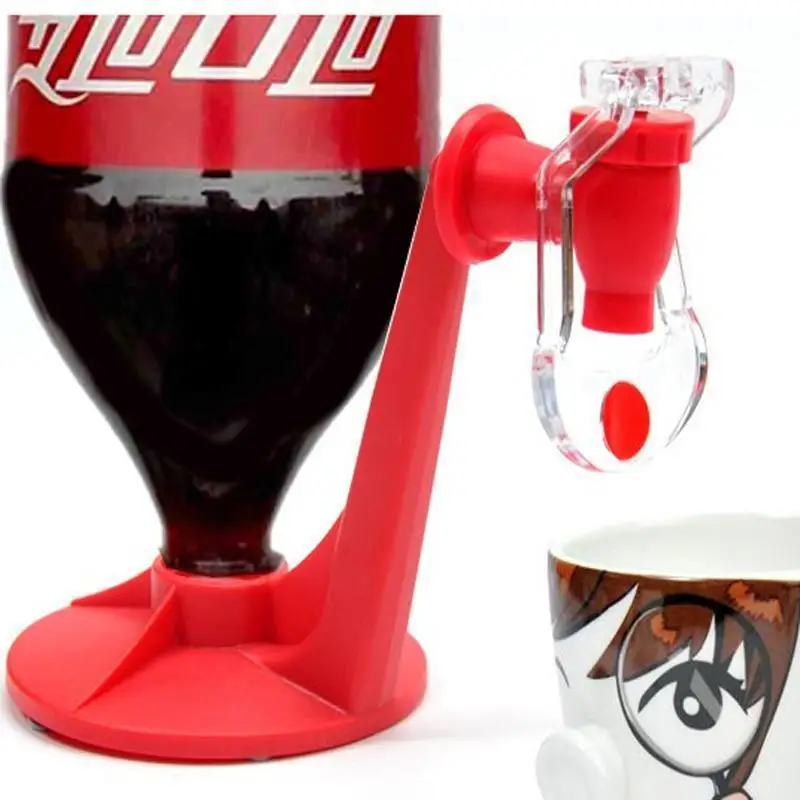 

Water Jug Soda Beverage Dispenser Bottle Coke Upside Down Drinking Water Distributeur De Boisson Switch Gadget Party Home Bar