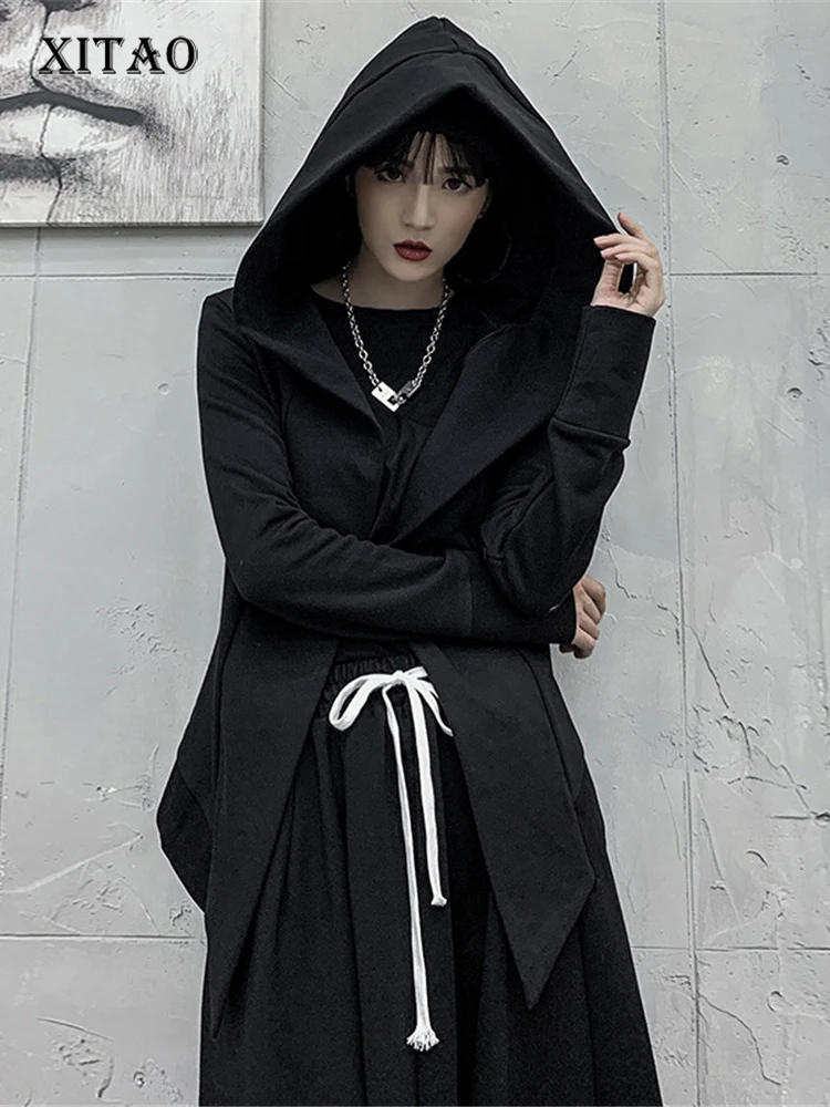XITAO Irregular Jacket Fashion Women Black Goddess Fan Casual Style Black Small Fresh Solid Color 2022 Autumn Coat WLD8434
XITAO Irregular Jacket Fashion Women Black Goddess Fan Casual Style Black Small Fresh Solid Color 2022 Autumn Coat WLD8434