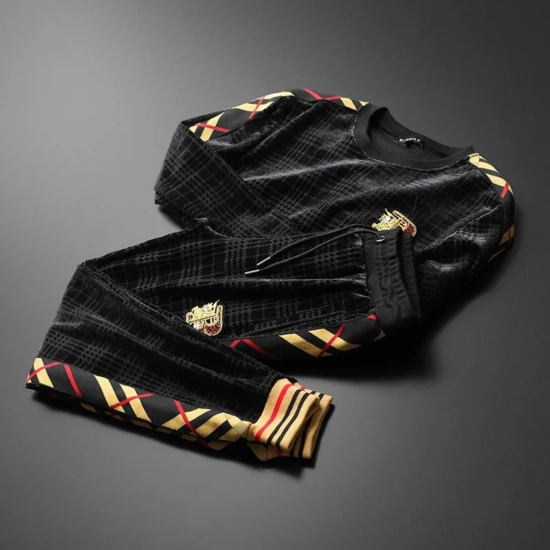 Men's Casual Suit 2022 Spring and Autumn New Fashion Brand Sportswear Self-cultivation Stitching Fashion Men's Clothing
Men's Casual Suit 2022 Spring and Autumn New Fashion Brand Sportswear Self-cultivation Stitching Fashion Men's Clothing