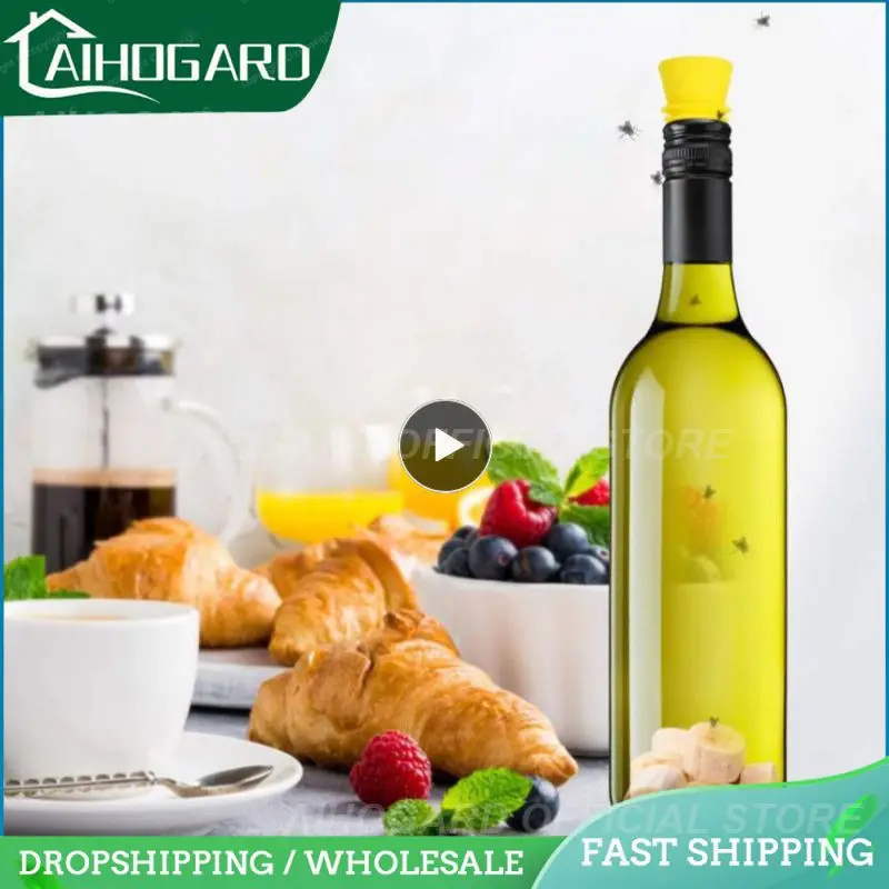 Fruit Bottle Fly Trap Reusable Hanging Fly Traps Catcher Tool Outdoor Indoor bottle trapping
Fruit Bottle Fly Trap Reusable Hanging Fly Traps Catcher Tool Outdoor Indoor bottle trapping
