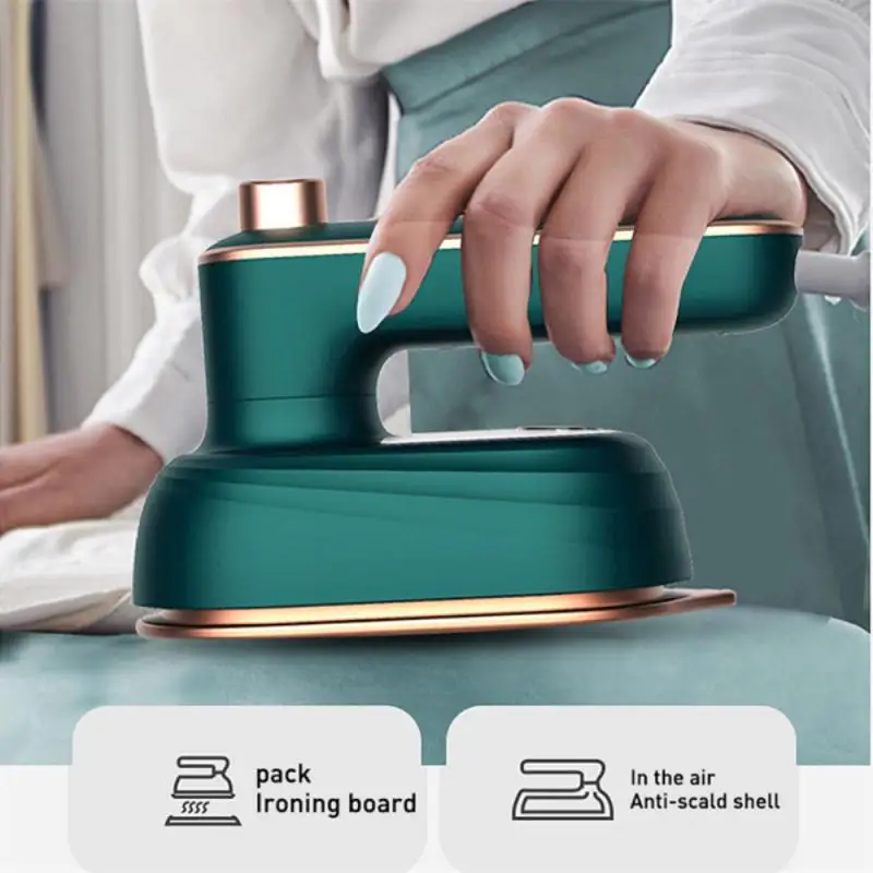 Mini Steam Iron Handheld Wet And Dry Double Hot Steam Generator Portable Garment Steamer Home Travelling Laundry Garment Steamer
Mini Steam Iron Handheld Wet And Dry Double Hot Steam Generator Portable Garment Steamer Home Travelling Laundry Garment Steamer