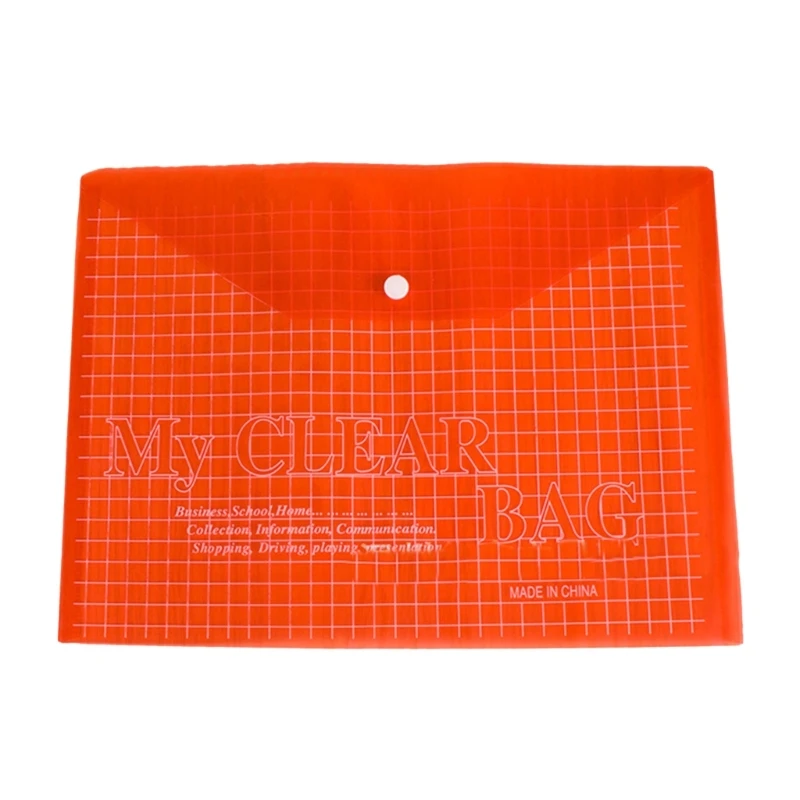 10 Pcs/Set Transparent File Bags Clear Document Folders A4-Size File Folders 
10 Pcs/Set Transparent File Bags Clear Document Folders A4-Size File Folders