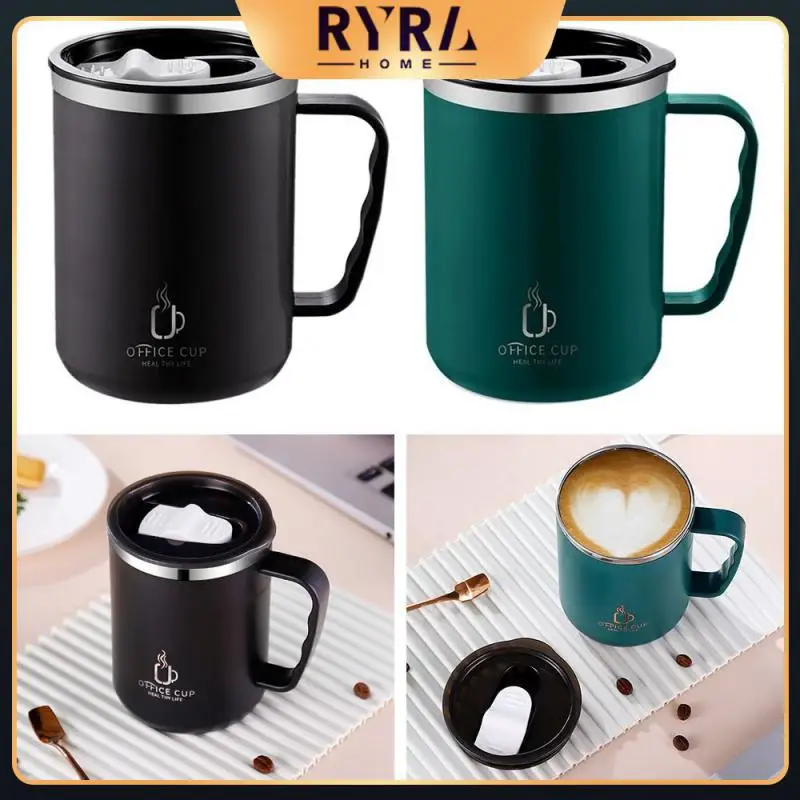 With High Beauty Thermos Cup Sealed Leak-proof Wide-mouth Design Simple Office Mug Food Grade Silicone Sealing Rin Durable Taza
With High Beauty Thermos Cup Sealed Leak-proof Wide-mouth Design Simple Office Mug Food Grade Silicone Sealing Rin Durable Taza