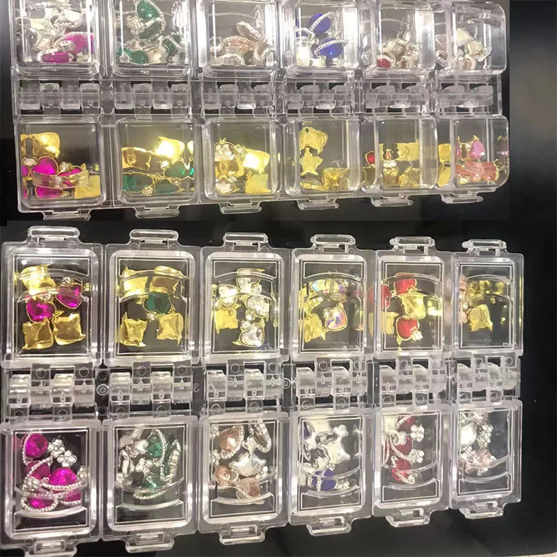60Pcs/Box Luxury Planet/Heart Design Nail Jewelry 3D Shiny Fly Heart Alloy Nail Charms Kits Unique Nail Rhinestones Decorations
60Pcs/Box Luxury Planet/Heart Design Nail Jewelry 3D Shiny Fly Heart Alloy Nail Charms Kits Unique Nail Rhinestones Decorations