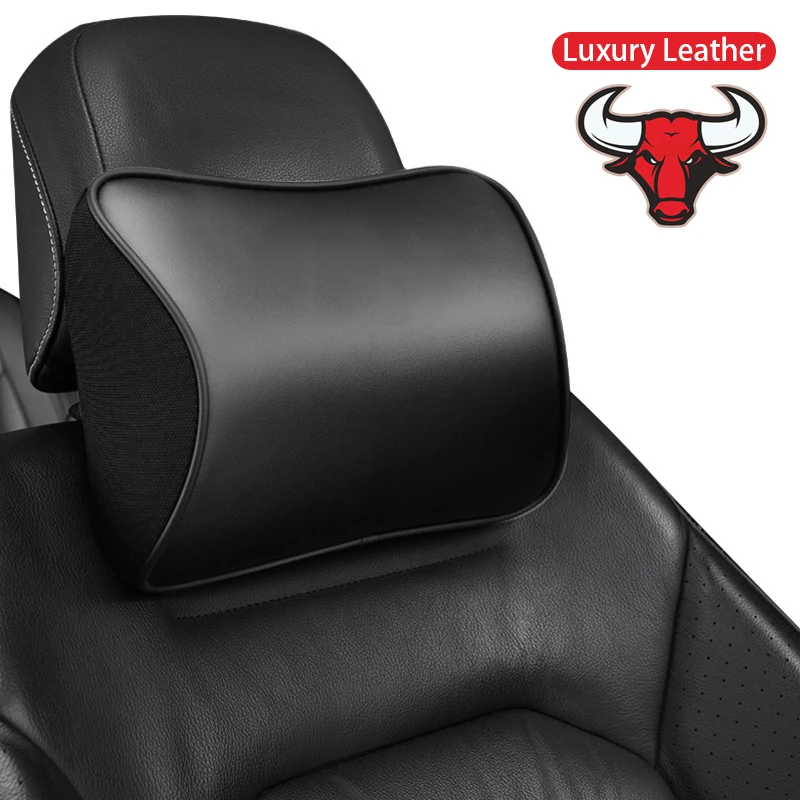 Upscale Car headrest neck pillow For Volkswage luxury Leather Lumbar Support protect Cushion Cover Interior Accessories Styling
Upscale Car headrest neck pillow For Volkswage luxury Leather Lumbar Support protect Cushion Cover Interior Accessories Styling