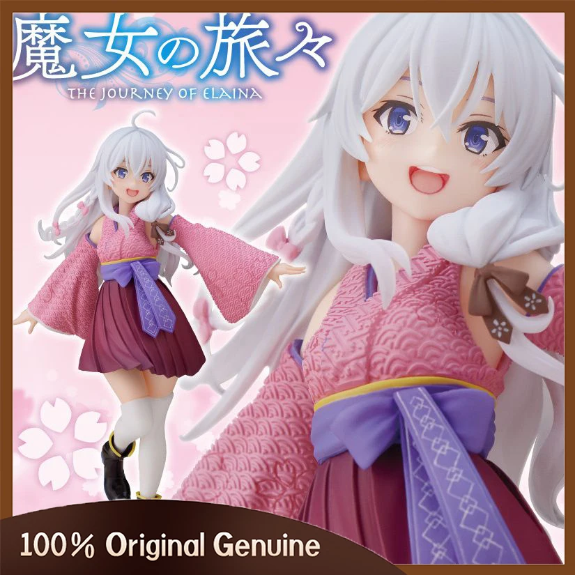 Anime Taito Majotabi Wandering Witch The Journey of Elaina Majo no Tabitabi Elaina Kimono PVC Action Figure 100% Original Model
Anime Taito Majotabi Wandering Witch The Journey of Elaina Majo no Tabitabi Elaina Kimono PVC Action Figure 100% Original Model