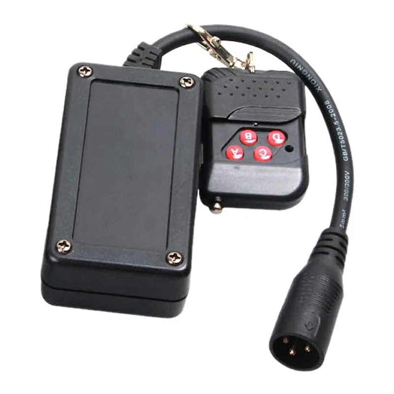 MOOL Portable 3 Pins XLR Wireless Remote Control Receiver For Smoke Fog Machine DJ Stage Controller Receptor Fogging 400W 900
MOOL Portable 3 Pins XLR Wireless Remote Control Receiver For Smoke Fog Machine DJ Stage Controller Receptor Fogging 400W 900
