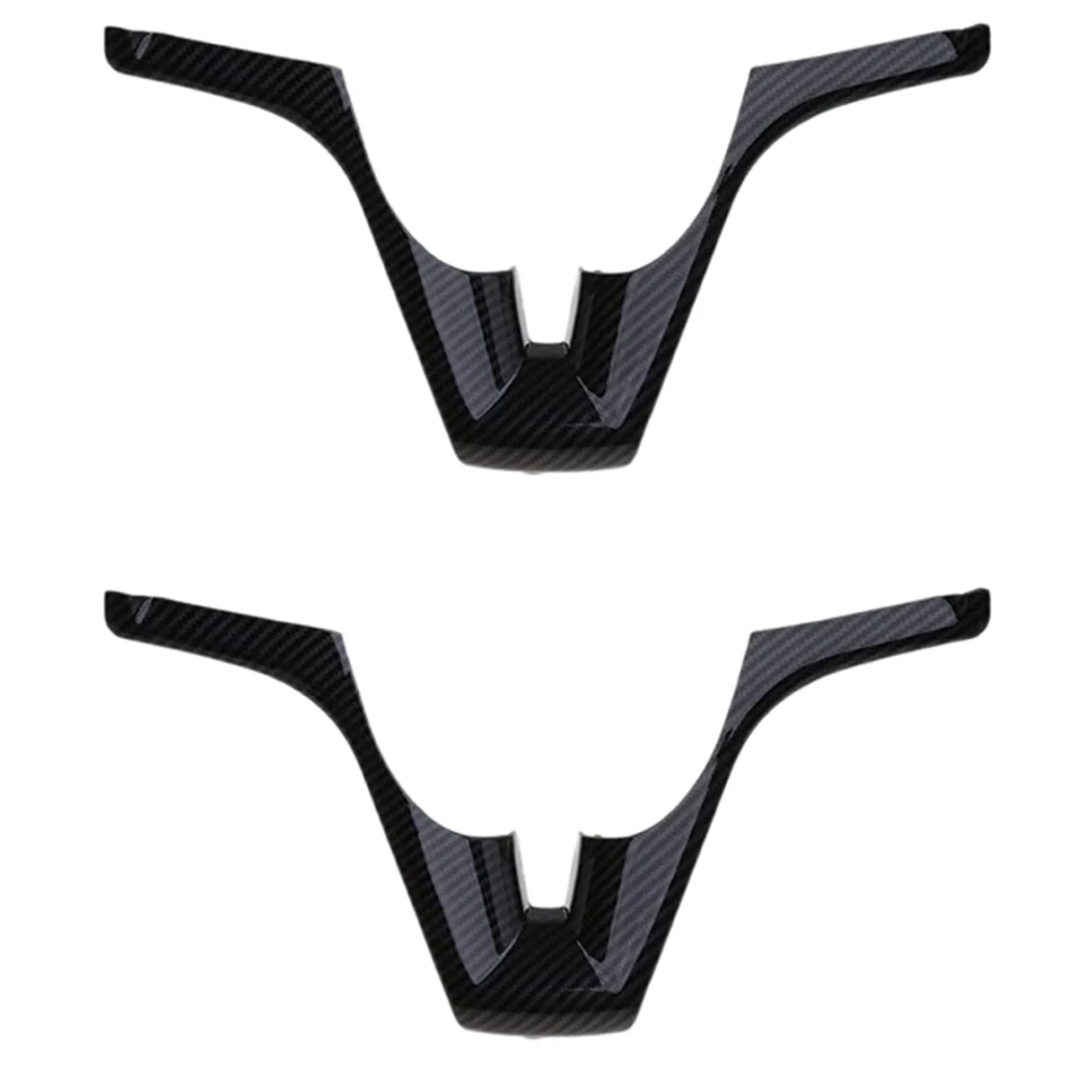 2X Car Carbon Fiber Interior Steering Wheel Trim for Chevrolet Classic Cruze Sedan Hatchback 2009-2015 
2X Car Carbon Fiber Interior Steering Wheel Trim for Chevrolet Classic Cruze Sedan Hatchback 2009-2015