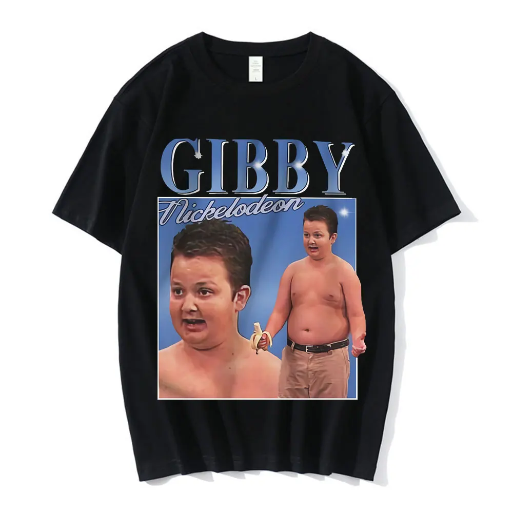 Gibby Meme Icarly T Shirt Men's Short Sleeved Cotton T-shirt TV Show Noah Munck Graphic Print Oversized T-shirts Streetwear Tops
Gibby Meme Icarly T Shirt Men's Short Sleeved Cotton T-shirt TV Show Noah Munck Graphic Print Oversized T-shirts Streetwear Tops
