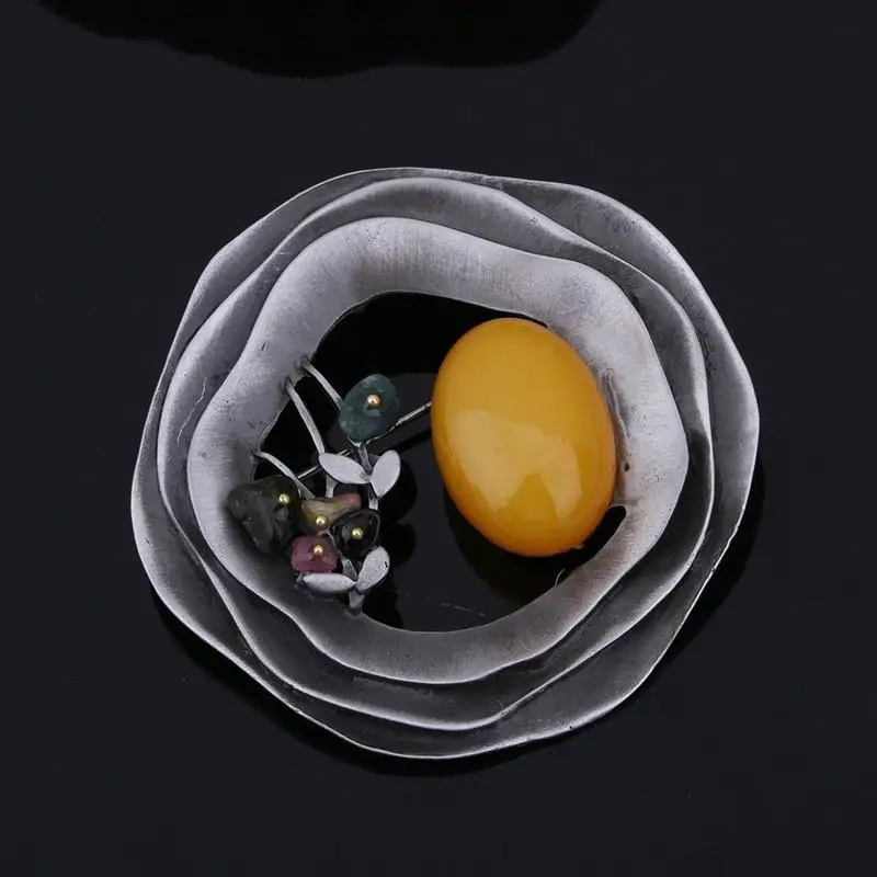 Vintage Large Round Resin Flower Brooches for Women Exquisite Hollow Brooch Pins for Men Plant Jewel
Vintage Large Round Resin Flower Brooches for Women Exquisite Hollow Brooch Pins for Men Plant Jewel