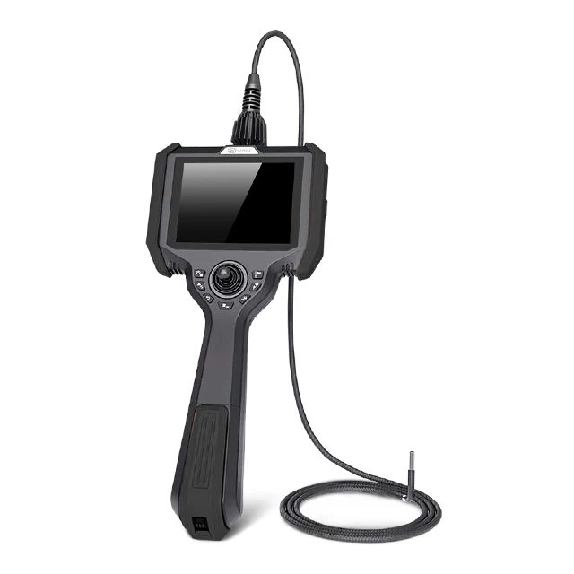 5 inch Screen 6.0mm 2 meter 360 degrees Articulation Infrared night Industrial endoscope Inspection Camera Videoscope 
5 inch Screen 6.0mm 2 meter 360 degrees Articulation Infrared night Industrial endoscope Inspection Camera Videoscope