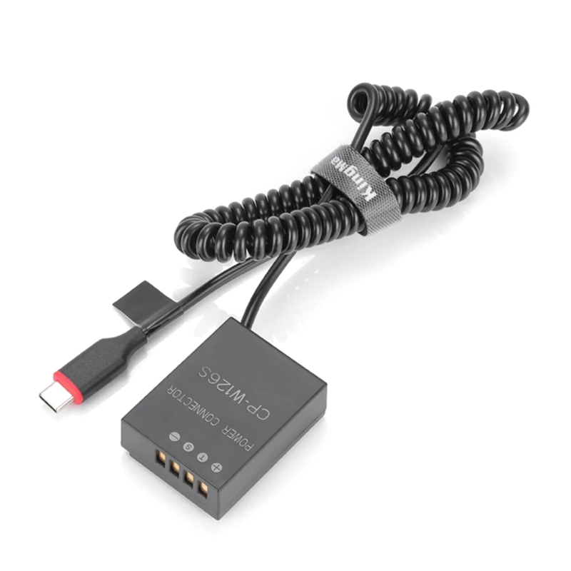 NP-W126S Dummy Battery DC Coupler with Type-C Spring Power Adapter Cable for X-Pro2 X-H1 X-T2 X-T3 X-T10 X-T30 X-T20
NP-W126S Dummy Battery DC Coupler with Type-C Spring Power Adapter Cable for X-Pro2 X-H1 X-T2 X-T3 X-T10 X-T30 X-T20