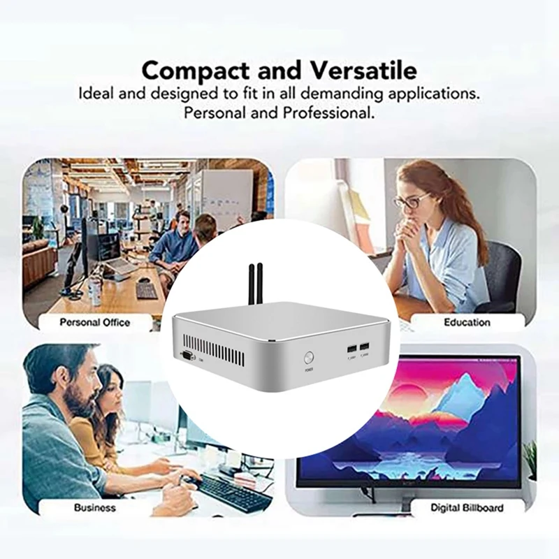 H61D Mini PC Host 8G RAM+125G MSATA SSD With I5-3470 CPU LGA1155 DDR3 Memory Slot
H61D Mini PC Host 8G RAM+125G MSATA SSD With I5-3470 CPU LGA1155 DDR3 Memory Slot