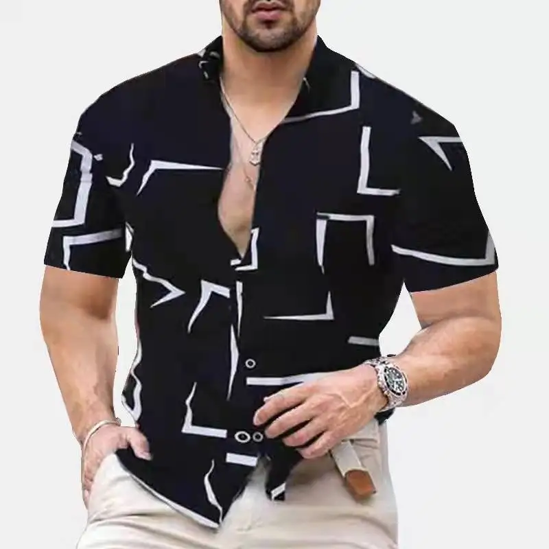 2022 New Mens Shirt Hawaiian Fashion Letter Print Shirt Spring Summer Casual Short sleeve blouse Tops Brand Shirts Men's Clothes
2022 New Mens Shirt Hawaiian Fashion Letter Print Shirt Spring Summer Casual Short sleeve blouse Tops Brand Shirts Men's Clothes