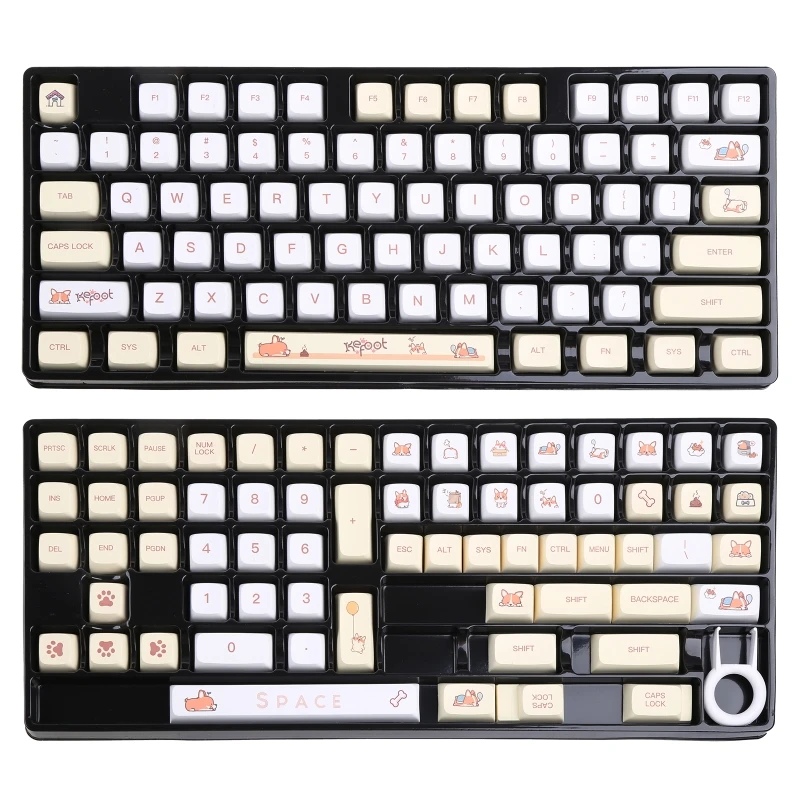 139 клавиш, колпачок для клавиш PBT XDA, милые механические колпачки для клавиш Corgi, персонализированные колпачки для клавиш, Прямая поставка
139 клавиш, колпачок для клавиш PBT XDA, милые механические колпачки для клавиш Corgi, персонализированные колпачки для клавиш, Прямая поставка