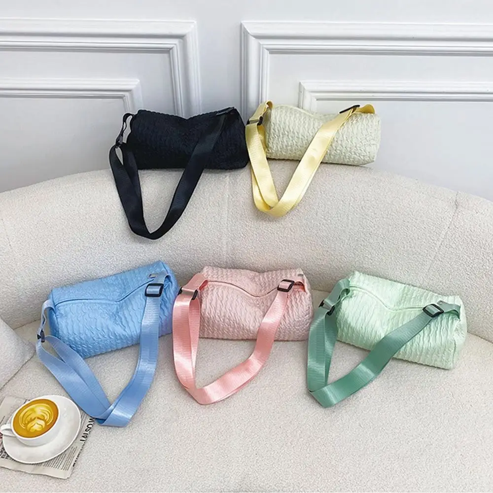 Плиссированные сумки на плечо, элегантные однотонные вместительные сумки-мессенджеры, сумки для покупок с пузырьками для женщин и девочек 
Плиссированные сумки на плечо, элегантные однотонные вместительные сумки-мессенджеры, сумки для покупок с пузырьками для женщин и девочек