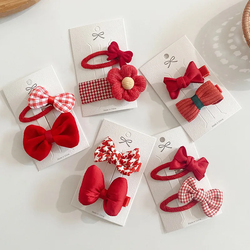 Red New Package Cloth Bow Children's Hair Clip Cute Big Red Girls Fabric Hair Card Girl Heart Hair Accessories Fresh
Red New Package Cloth Bow Children's Hair Clip Cute Big Red Girls Fabric Hair Card Girl Heart Hair Accessories Fresh