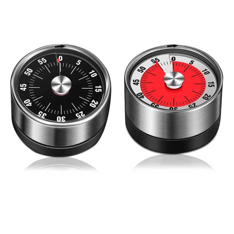 New Stainless Steel Visual Timer Mechanical Kitchen Timer 60-Minutes Alarm Cooking Timer With Loud Alarm Magnetic Clock Timer
New Stainless Steel Visual Timer Mechanical Kitchen Timer 60-Minutes Alarm Cooking Timer With Loud Alarm Magnetic Clock Timer