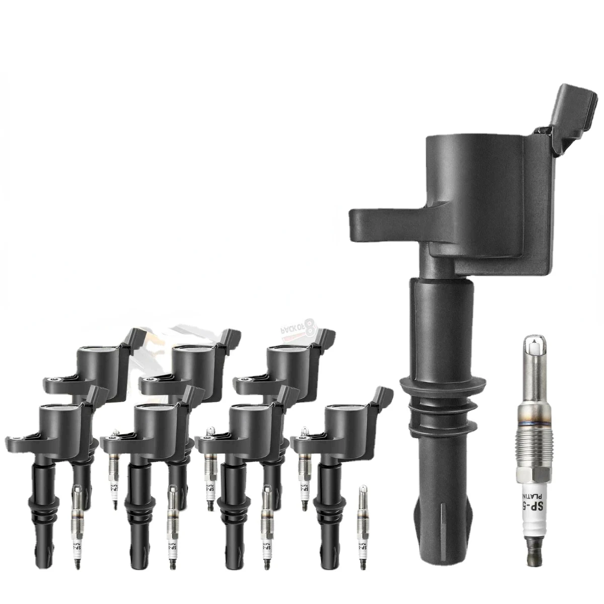 8x Ignition Coil & PLATINUM Spark Plug Kits for Ford F-150 Expedition 5.4L FD508
8x Ignition Coil & PLATINUM Spark Plug Kits for Ford F-150 Expedition 5.4L FD508